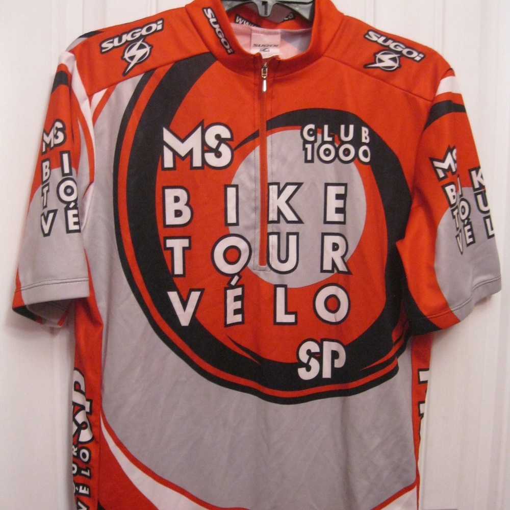 Sugoi Men's Large MS Club 1000 Bike Tour Cycling